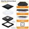 4x4 Solar Post Cap Lights,13 Lighting Modes 8 LED Post