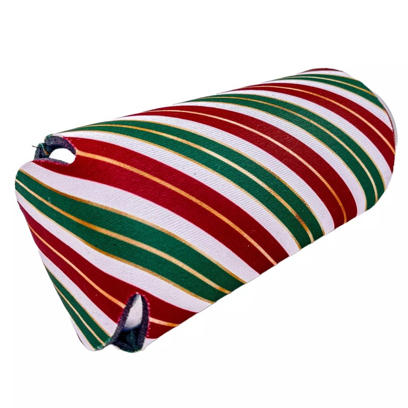 Coolie Junction Christmas Stripes Pattern 16 oz. Can Coolie ;