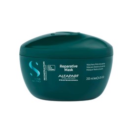 Alfaparf Milano Semi Di Lino Reconstruction - Mascarilla Reparadora Intensiva para Cabello Dañado y Maltratado, Tratamiento Cabello Medio a Grueso,