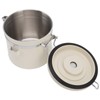 Airtight Coffee Canister 304 Stainless Steel Valve with Scoop for