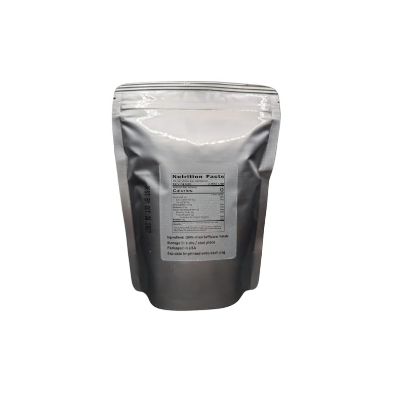 Safflower Petals - Carthamus tinctorius Dried Loose petals from 100%