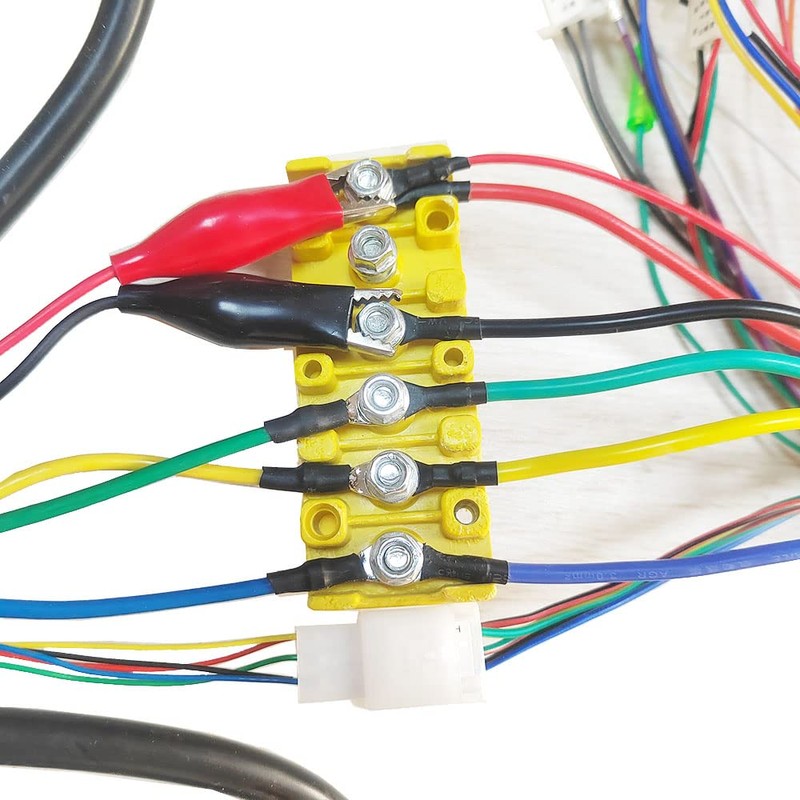 yuandai Controlador de Motor CC sin escobillas para Bicicleta eléctrica,