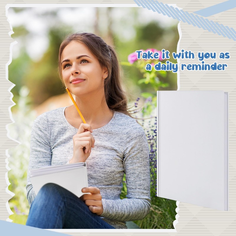 Henoyso 12 Pcs A5 Blank Kraft Notebooks Journals Bulk 100
