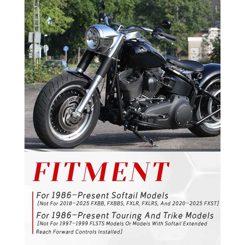 NACORE Motorcycle Shift Linkage Shifter Link for Softail Dyna Road