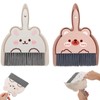 2PCS Mini Dustpan and Brush, Small Dustpan and Brush, Small