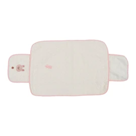Baby Portable Changing Diaper Pad Foldable Waterproof Travel Diaper Changing Mat for Newborn Rabbit
