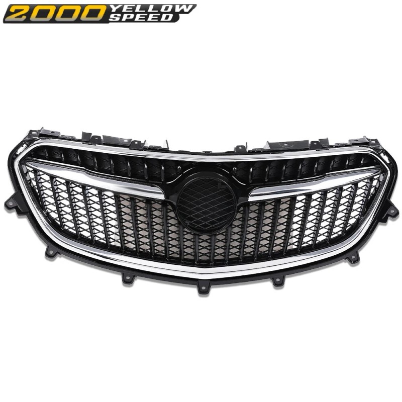 ylwspeed2000 Fit For Buick Encore 2017-2019 Front Upper Grille Replacemet