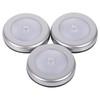 3Pcs Wireless PIR Automatic Motion Sensor Night Light 6 LED