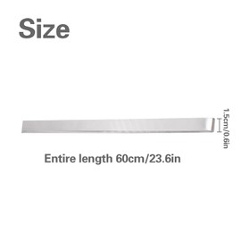 2 PCS 23.6 inches Flexible Aluminum Sheet Rustproof Gravestone Saddle Cemetery Headstone Flower Saddle Tombstone Saddle Decorations Dual use for Headstone Wreath Hanger for Tombstone Wreath Holder