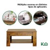 Kingshouse Mesa De Centro Elevable De Madera Con Compartimento Oculto