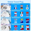 Travel Adapter Worldwide, Universal Travel Plug with 2 USB A
