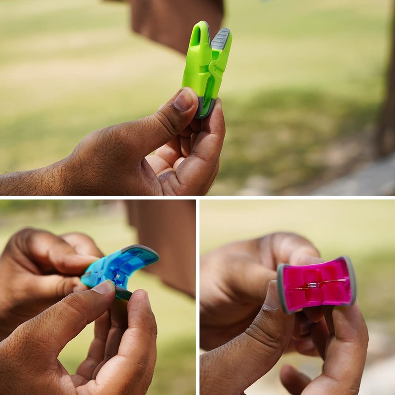 Soft Grip Clothes Pegs for Washing Line Strong & Durable