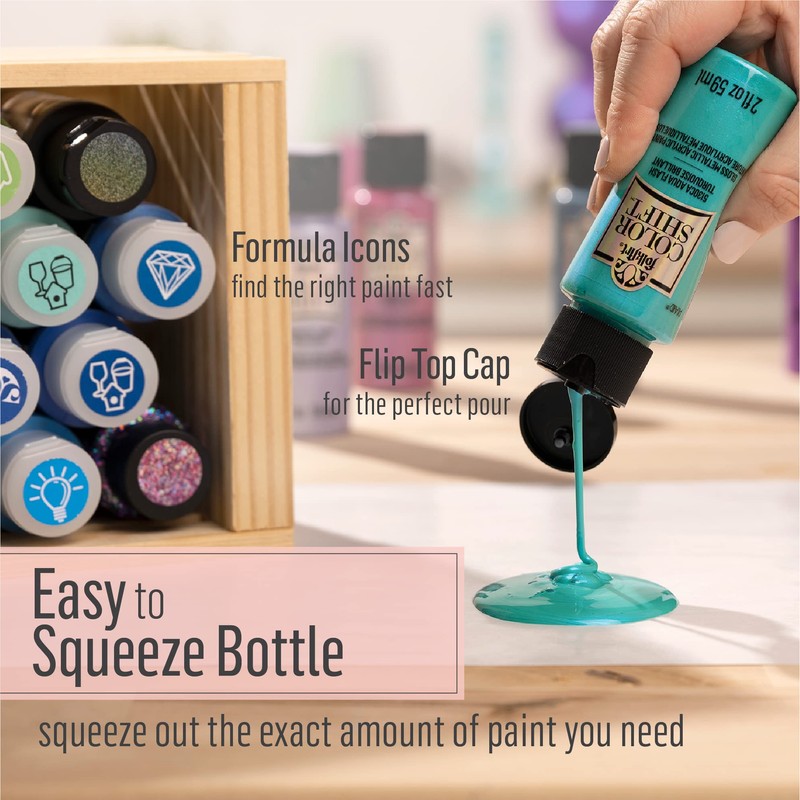 FolkArt Color Shift Acrylic Paint, 2 Ounce, Dragon Flash 2