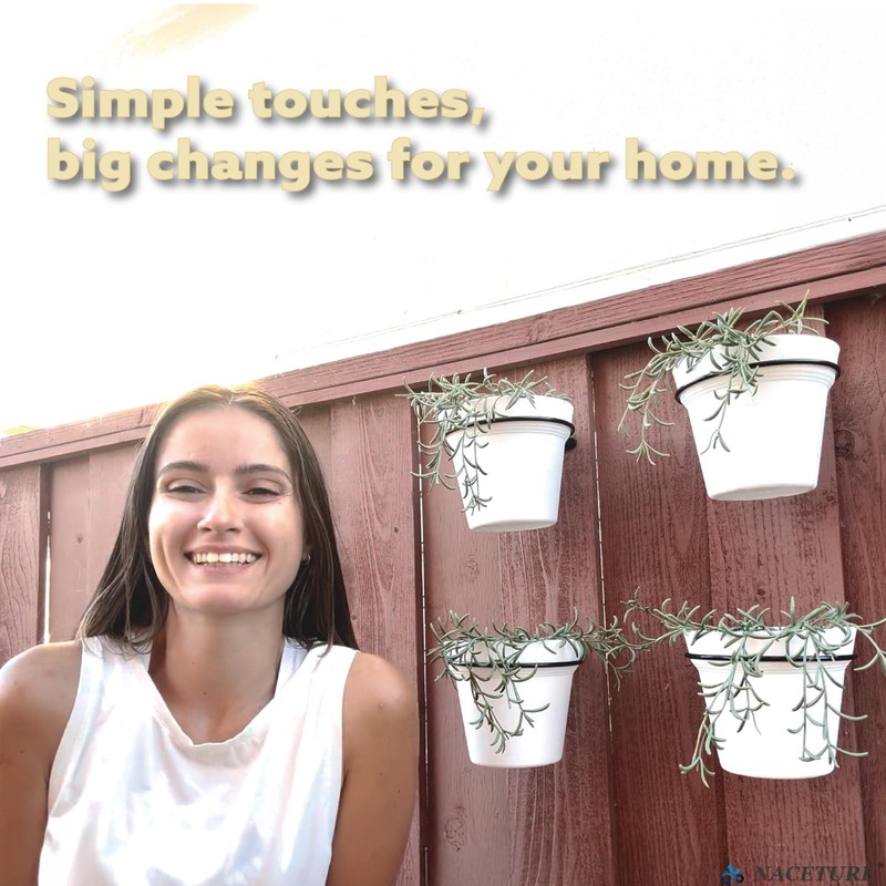 6 Inch Plant Hangers Outdoor and Indoor Ring Holder 8