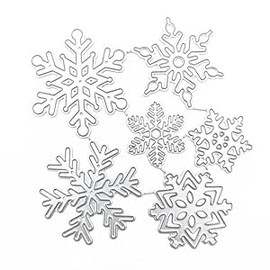Christmas Snowflake Metal Die Cuts for Card Making Metal Cutting Dies for Scrapbooking Paper Crafting DIY Embossing