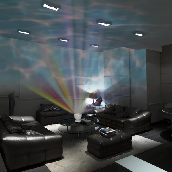 Soothing & Relaxing Ocean Wave Projector LED Night Light with