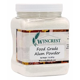 Alum Powder - Food Grade - 2 Lb Container