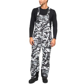Arctix Men's Essential Insulated Bib Overalls, A6 Camo Black, 4X-Large/30" Inseam