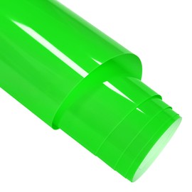 FORBELL Plotter Film Textile, 30.5 cm x 6.1 m Heat Transfer Vinyl Flex Film (Neon Green, 6.1 m)