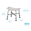NOVA Medical Products Heavy Duty Shower Bath Chair 500 lb.