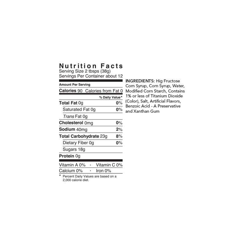 Lyons White Chocolate Designer Dessert Sauce (Pack of 12 Bottles)