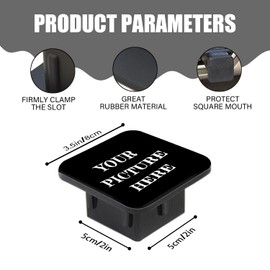 Hitch Cover Fits for 2-Inch Hitch,Adventure Awaits Design Trailer Hitch Cover Tube Plug Insert,Car Exterior Accessories, Receiver Tube Hitch Plug