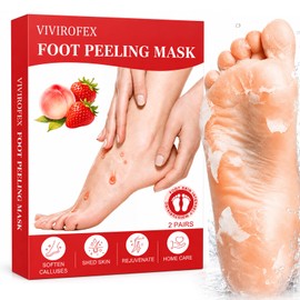 VIVIROFEX Foot Peel Mask, Feet Peeling Mask for Hard Skin, Foot Care
