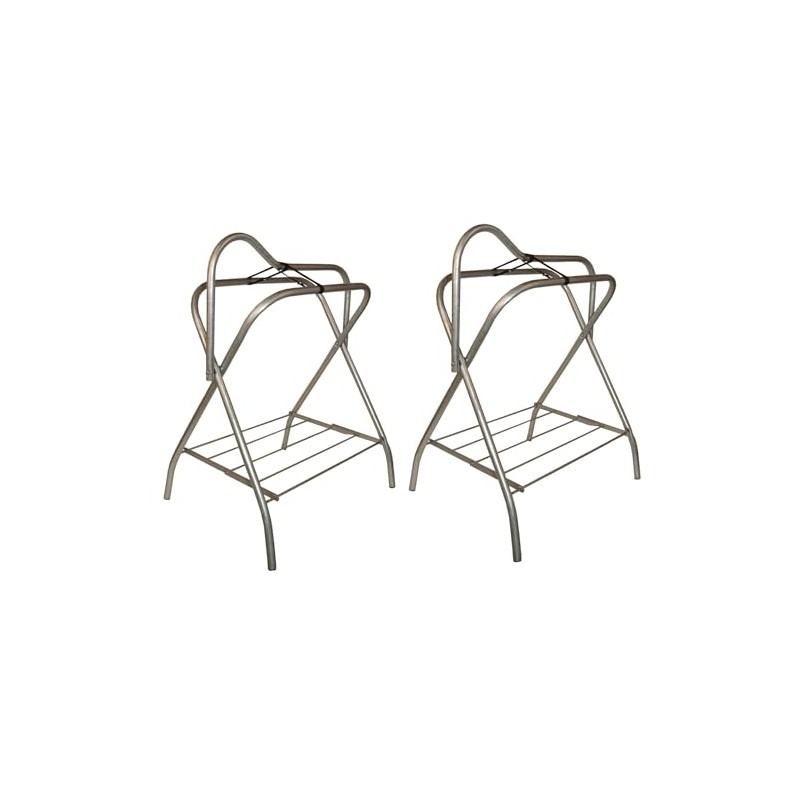 Country Pride Newport Blacksmith Folding Saddle Rack, 2 Pack
