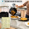 SwiftCube Air Fryer Magnetic Cheat Sheets, Multicooker Cheat Sheet Recipe