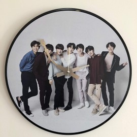Iconic Vinyl Record Wall Clock (Iconic BTS Vinyl Record Wall Clock)