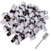 100 Pcs Sanding Bands for Nail Drill, 240 Grit Nail