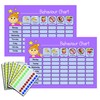 kids2learn Girls Behaviour Reward Charts Toddlers Children Twin Pack with
