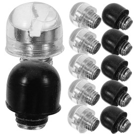 BESPORTBLE 12pcs Hair Scissors Silencers Noise Reduction Accessories for Hairdressing and Pet Grooming Scissor Mufflers for Quiet Cutting Easy Installation Scissor Bumpers