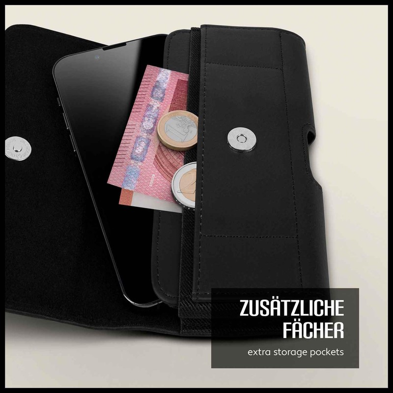 moex Comfortable Horizontal Case with Belt Clip Compatible with Redmi