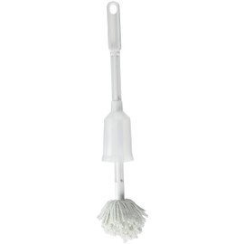 Fuller Brush Toilet Bowl Cleaner Brush – Antimicrobial Toilet Swab with Soft Non-Scratch Head, Long Handle, Deep Cleaning Under Rim (Pack of 1)