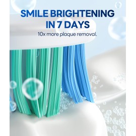 Bymore Electric Toothbrush for Adults,Travel SonicToothbrush with 8 Replacement Heads, Ultra Clean RechargeableToothbrush Portable Electric Toothbrush-Pink