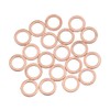 sourcing map Copper Washers Sealing Washers 8 mm Pack of