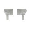 Fleetwood 518961/518962 OEM RV Rain Gutter Drip Rail End Caps