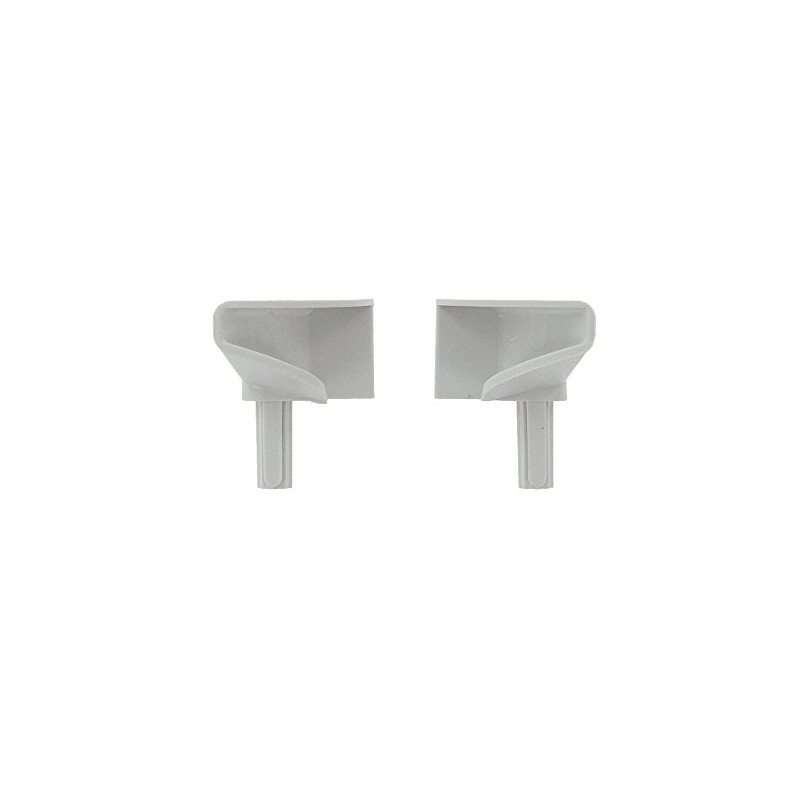 Fleetwood 518961/518962 OEM RV Rain Gutter Drip Rail End Caps