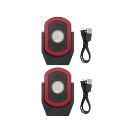 Maxxeon MXN00810 WorkStar Cyclops USB-C Rechargeable LED Work Light, Pack of 3 Lights