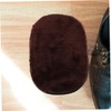 Healeved 5pcs Faux Wool Polishing Mitts for Leather Shoes Ergonomic