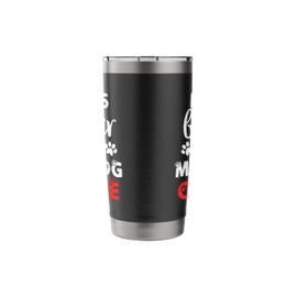 Dog Name Chive Life Is Better With My Dog Named Chive Stainless Steel Insulated Tumbler