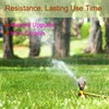 5PCS Sprinklers for Garden,360°Rotation Automatic Irrigation System Yard Lawn Sprinkler,Water