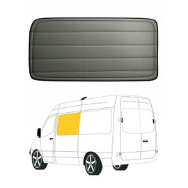 VANNCAMP Upgrade Crew Side Window Cover for Ram Promaster,2014-2025,Thick Insulation,Magnetic Direct Fit,Blackout,Portable, Durable Interior Promaster Van Accessories