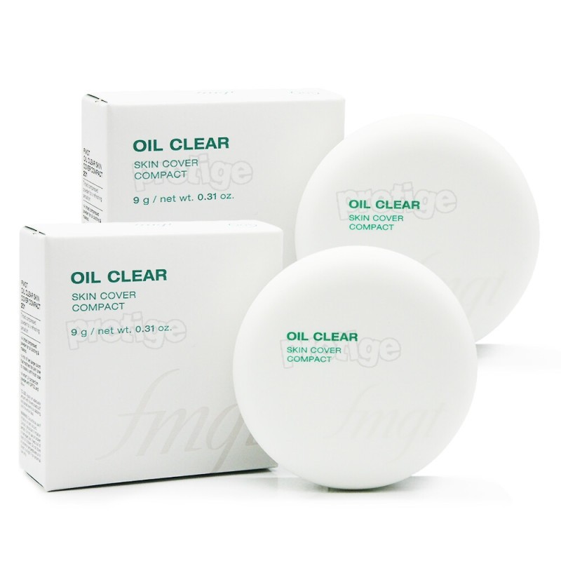 The Face Shop Oil Clear Skin Pact 9g+9g / 더페이스샵