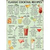 The Original Metal Sign Company Fridge Magnet - Classic Cocktail