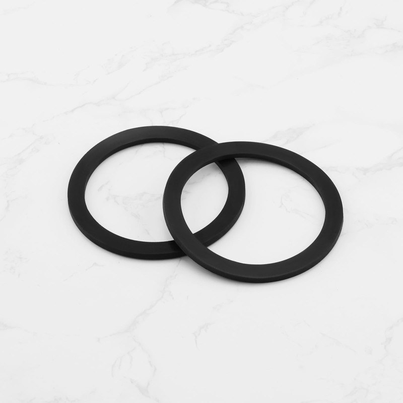 ECSiNG Pack of 4 90 mm Drain Siphon Replacement Rubber