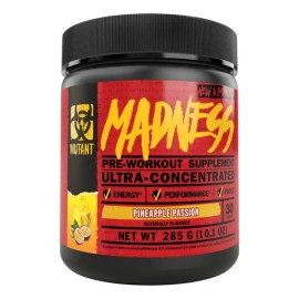 Mutant Madness Polvo Preentrenamiento Sin Azcar Diseado Na                                                                                            