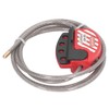 Tagout Cable Lock Adjustable Lockout Device Stainless Steel 4 Key