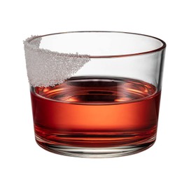 DRINIQUE 8oz Unbreakable Whisky Neat Cocktail Glass (Set of 4) Shatterproof Pure Collection Tritan Plastic - Clear